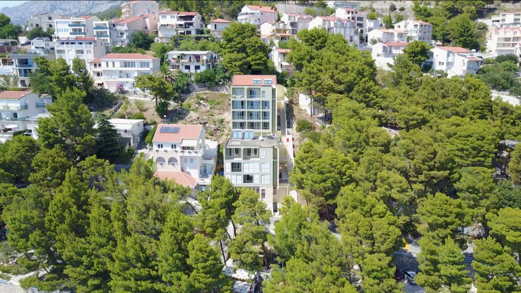 Villa Junona Baska Voda Bagian luar foto