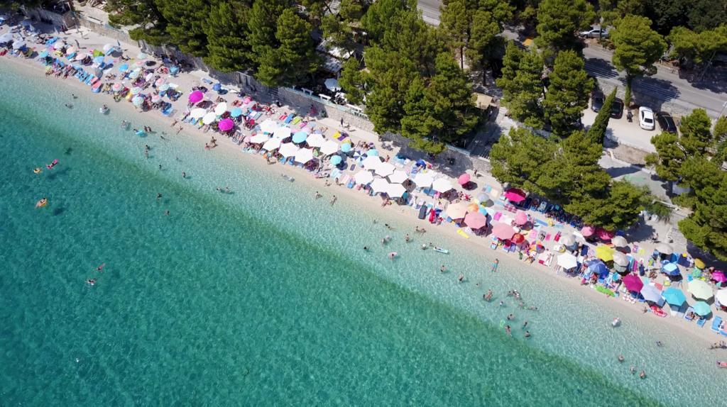 Villa Junona Baska Voda Bagian luar foto